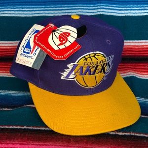 Vintage 90’s LA Lakers Snap Back Ball Cap